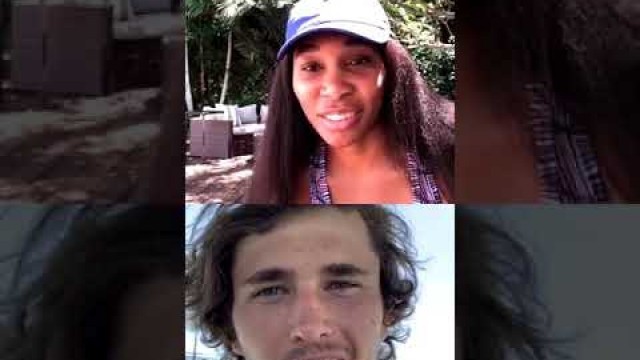 'Venus Williams & Alexander Zverev - IG Live Workout (04/21/20)'