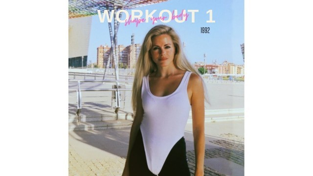 'Shape your body (workout 1) - Moldea tu cuerpo, de Cindy Crawford workout 1992'