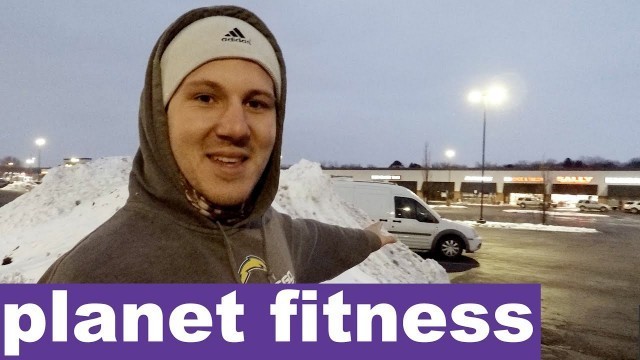 'Winter Boondocking at Planet Fitness'