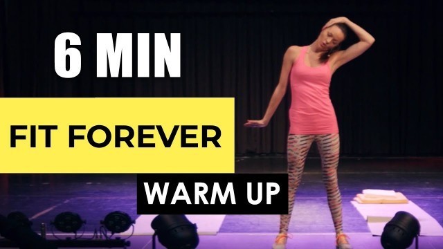 'WARM UP [6 MIN] MIT KATE HALL | FIT FOREVER #1 | DETLEF SOOST'