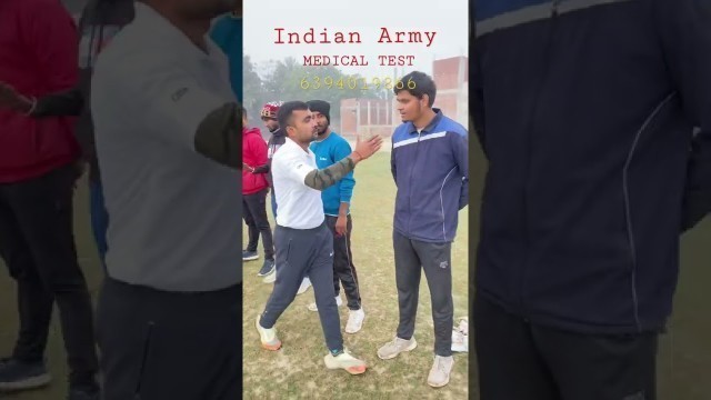 'Indian Army Medical Test in Hindi 2022 Full Video army medical test GD Clerk Technical Tradesman'