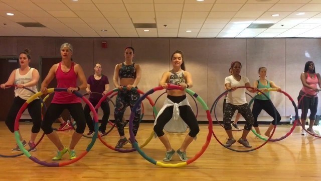 '“SANGRIA WINE” Pharrell Williams ft Camila Cabello - Dance Fitness Workout With Weighted Hula Hoops'