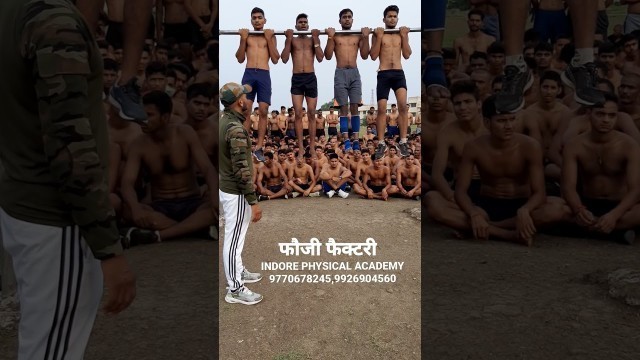 'Indian Army Physical Test Practice | Indore Physical Academy Shorts Viral  Video 9770678245'