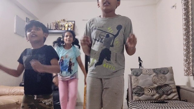 'Cult .fit dance kids fitness Aryan ,Arush, Vaidika'