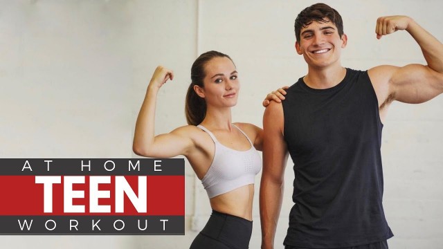 '7 min Teen Workout At Home  | Led by Teenagers'