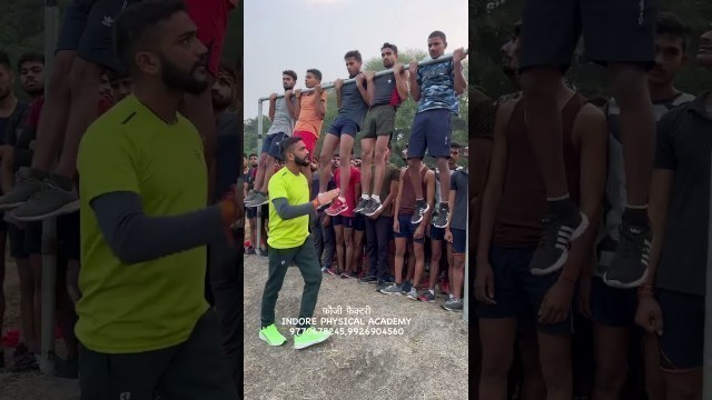 'Indian Army Physical Test Shorts Video INDORE PHYSICAL ACADEMY'