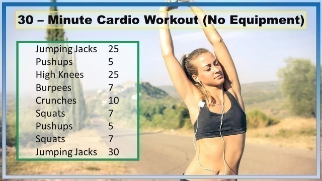 '30 Minute Cardio Workout (No Equipment) | 30 Min Workout | 30 Min Cardio | #bigmusclesfactory'