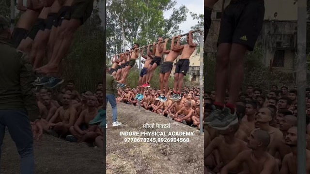 'Indian Army Physical Test Practice shorts Video Indore Physical Academy'