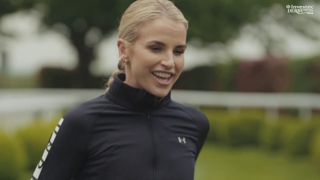 'Vogue Williams takes on an equine inspired workout, created by Ant Middleton'