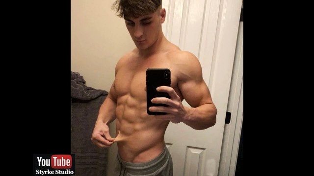 'Teen Fitness Model Bodybuilder Jake Teter Ripped Body Check Update Styrke Studio'