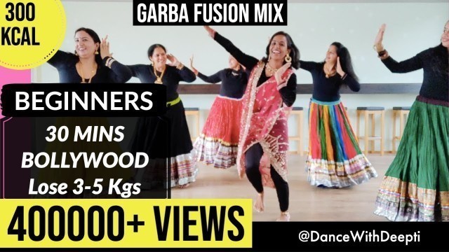 '30mins DAILY GARBA Dance Workout | Navratri Special | Easy Exercise to Lose weight 3-5kgs'