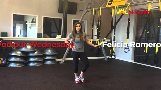 'Workout Wednesday With Felicia Romero 55: TRX Single Leg'