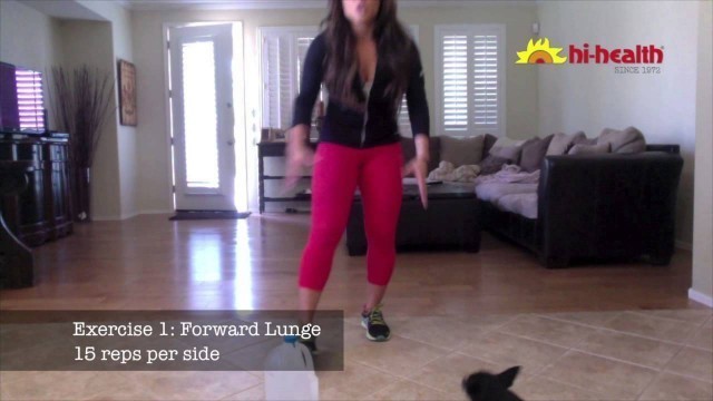 'Workout Wednesday with Felicia Romero 6: Lunges'