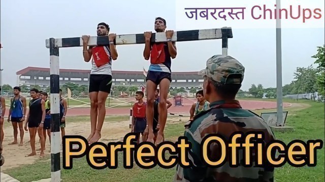 'Army Bharti ChinUps Perfect Video | Beam/ChinUps In Indian Army Bharti | #armyphysical'