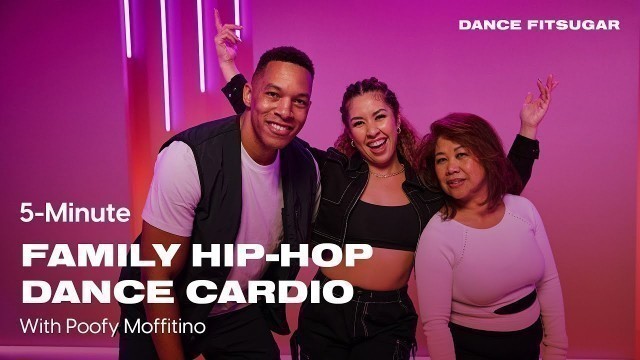 '5-Minute Thanksgiving Dance Cardio With Poofy Moffitino | POPSUGAR FITNESS'