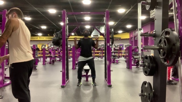 'Robin Achoe Jr Planet Fitness Weight Training Squats 115 Pounds Set 1 of 5/10 Reps Robin Achoe Jr'