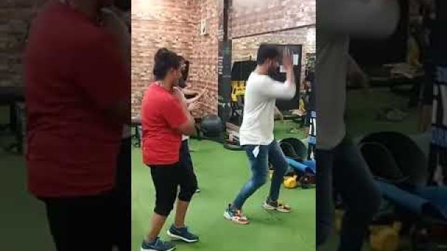 'dance class zumba aerobics dance planet Gym bhojpuri song prectice time @Khesari Music World'