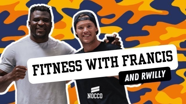 'Fitness with Francis - Ryan Williams does BODY SHOT CHALLENGE'