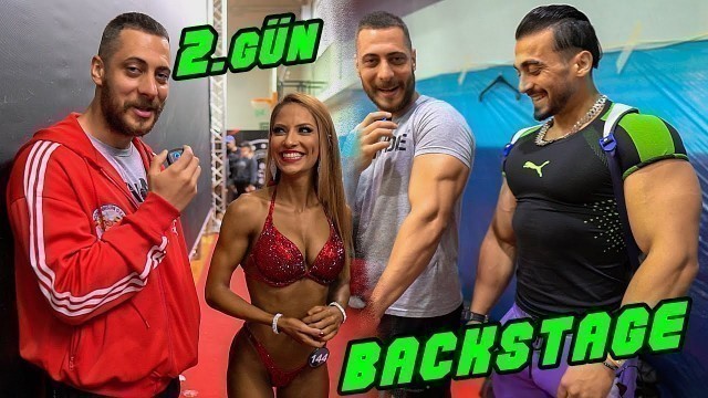 'Türkiye Vücut Geliştirme Fitness Şampiyonası 2021 Eylül Backstage 2. Gün'