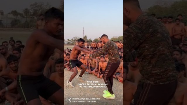 'Indian Army Physical Test Practice 4:40 Shorts Video Indore Physical Academy 9770678245'