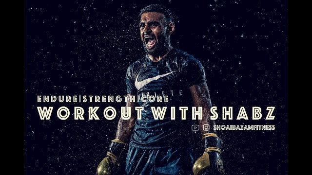 'LIVE BOX SWEAT (BOXING HIIT & DBs) / Workout With Shabz // 04.02.21'