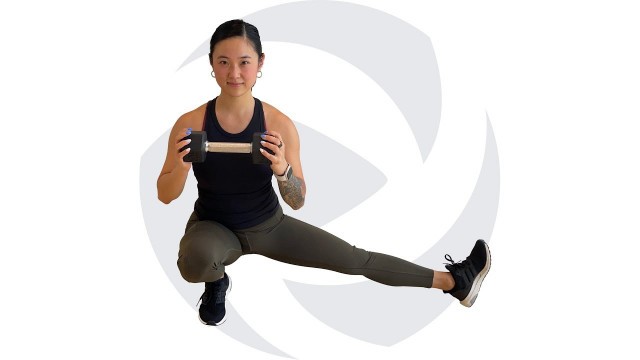 'Lower Body Strength With HIIT Finisher - Weights with Cardio EMOMs'