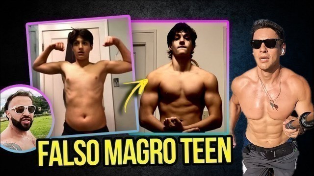 'COMO DEIXAR DE SER FALSO MAGRO: TEEN EDITION! *perca barriga e ganhe massa!*'