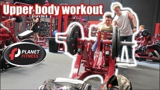 'Upper body workout w/ Tom Edmunds @ Planet Fitness Tredgar'