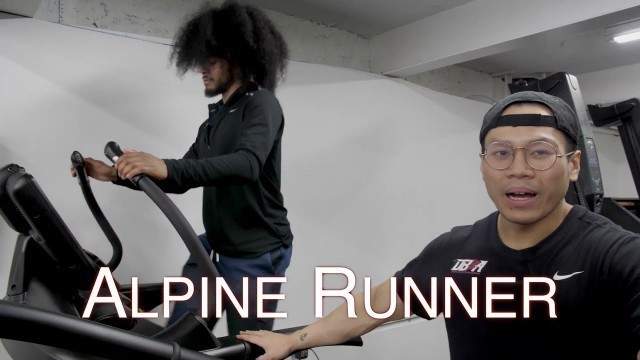 'Using the True Fitness Alpine Runner with Coaches Mike and Steve at Different Breed Sports Academy'