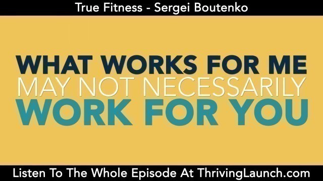 'True Fitness - Sergei Boutenko'