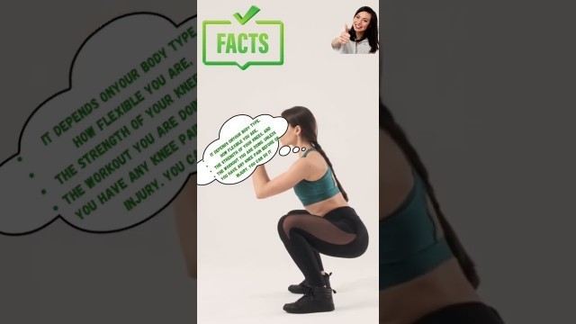 'SQUATS myths & facts #fitness #health #training #workout #exercise #shorts #squats #youtubeshorts'