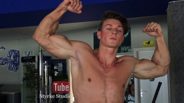 'Fitness Model German Teen Bodybuilding Jan Styrke Studio'