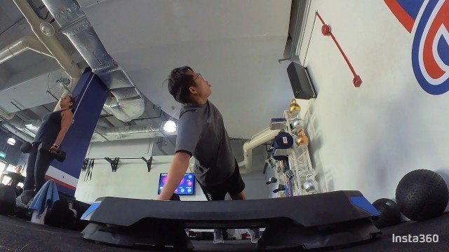 'Insta360 GO 2 [16:9] Pro Video (FlowState stabilization) Test - Workout @ F45 Training Tanjong Rhu'