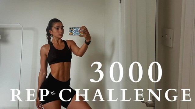 '3000 REP CHALLENGE: Are you up for it? | Home Workout | Stef Williams'