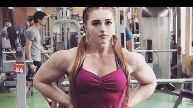 '19 yro russian Fitness Model Workout 