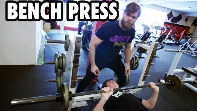 'Teen Beginners Bodybuilding Training - BENCH PRESS'