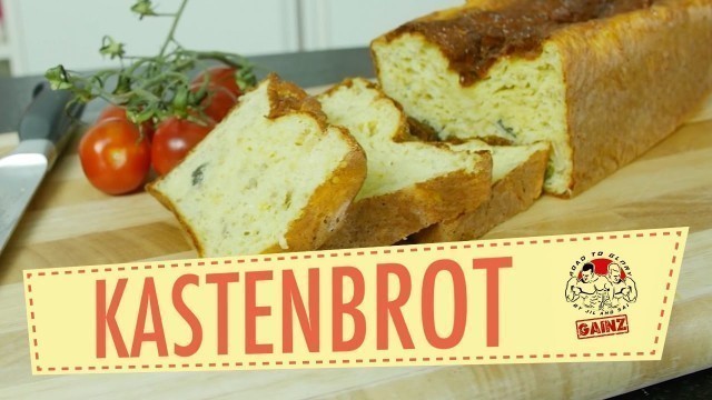 'Fitness Rezept - Protein Kastenbrot - Lowcarb Fitness Brot - Diät Koch Vlog Mcello'