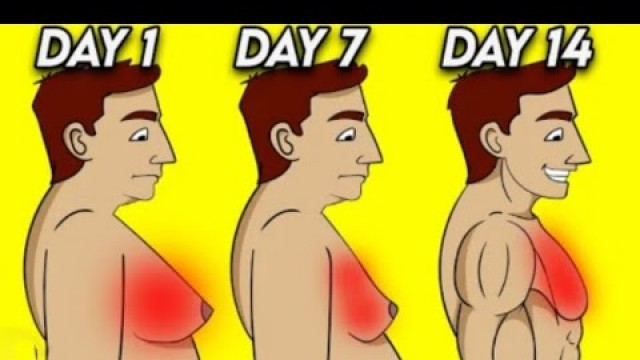 '5 Minute Workout | Get Rid Of Chest Fat + Man Boobs In 14 Days(at home)'