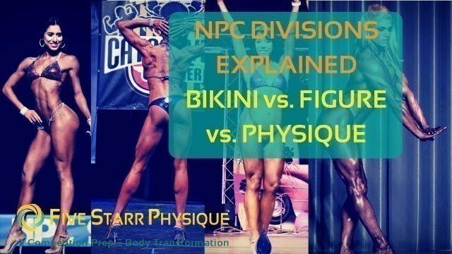 'Figure vs. Bikini (and physique!) – Women’s Bodybuilding Divisions Explained'