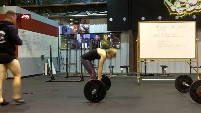 'Elizabeth Koch - CF Games Open Sectionals WOD 1'