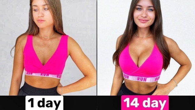 'Natural Chest Lift & Increase In 14 Days (DO AT HOME)