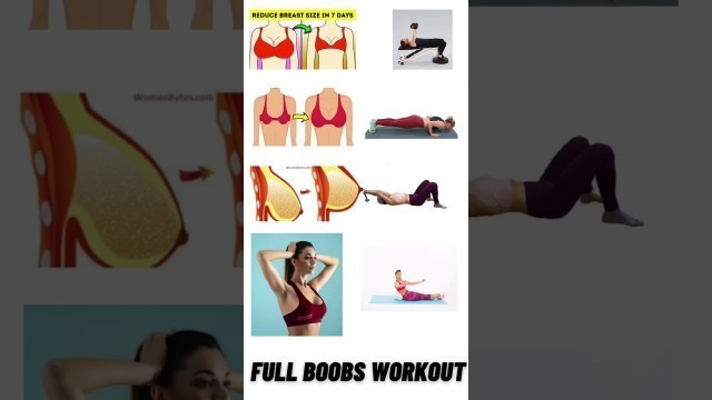 'Full boobs workout |female fitness | #shorts'