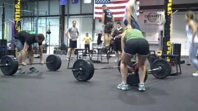 'Andy Koch, XFit League WOD 5 in 2:11'