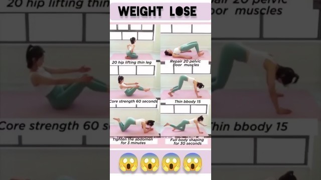 'Lose weight and fit figure #short #fitness #weightloss ||Exercise Cart'