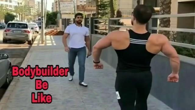 'Bodybuilders be like after the gym |most funny bodybuilder |bodybuilding funny video'