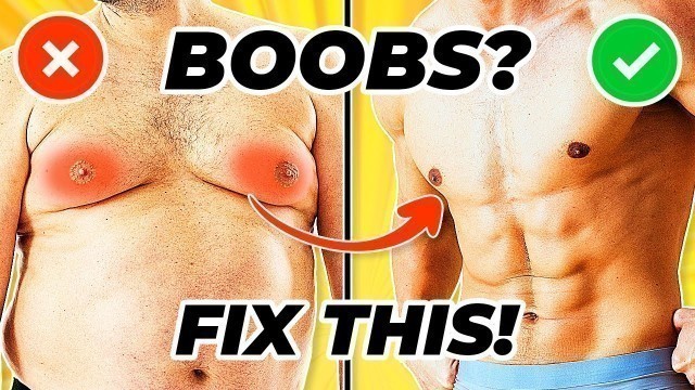 'How To Lose Chest Fat? Get Rid Of Man Boobs in 1 WEEK!'