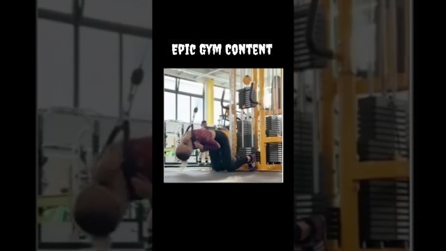 'Funny Gym Fail With Injury #comedy #gym #gymfails #fitness #funny #cbum #workout #hot #hotgirl'