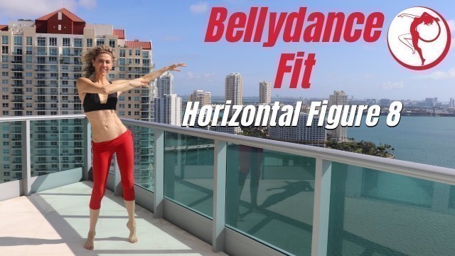 'StepFlix Bellydance Fitness | Horizontal figure 8 with twist step'