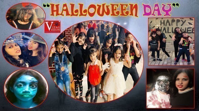 '“HALLOWEEN DAY”Celebration by Madhu\'s Aim Fitness & Dance Floor Visakhapatnam,Vizagvision'