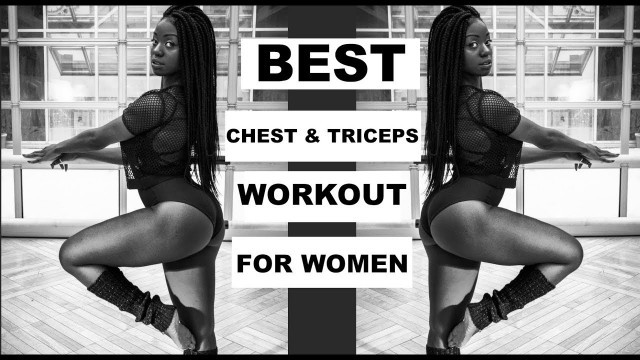 'Best Chest & Triceps workout for women | Perk up Your boobs !'